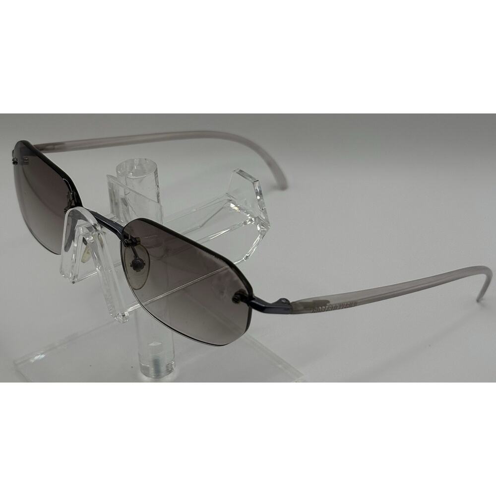 Roberto Verino RV G612 Sunglasses 48-20 135 Grey Rimless Oval